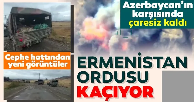 Azerbaycan-Ermenistan cephe hattından son dakika haberi! Ermenistan ordusu araçlarını bırakıp kaçtı! İşte Azerbaycan-Ermenistan geriliminde son durum...