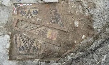 Ordu'da erken Bizans dönemine ait yeni bir zemin mozaiğine ulaşıldı #ordu