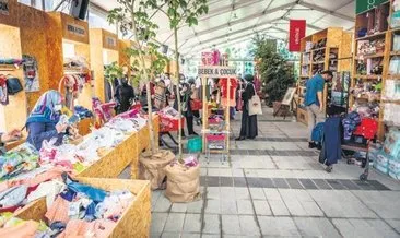 Filistinli çocuklar için dönüşüm pazarı açıldı
