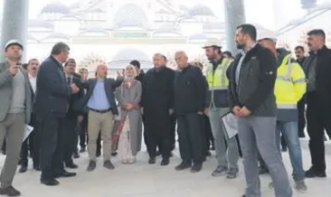 Başkan Erdoğan dev eseri inceledi