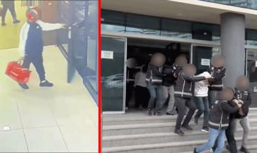 Bursa merkezli 3 ilde dev operasyon! Kurye kılığındaki gasp çetesine film gibi baskın... #bursa