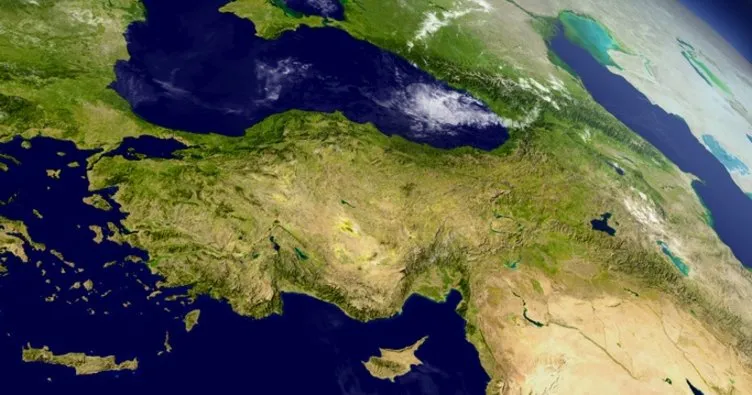 Türkiye Fiziki Haritası – Türkiye Dağ, Ova, Göl Coğrafi Yapılarını Gösteren Yüksek Çözünürlüklü Fiziki Haritası