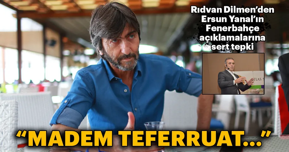 Rıdvan Dilmen�den Ersun Yanal�a sert eleştiri Son Dakika Spor Haberleri Rıdvan Dilmen�den Ersun Yanal�a sert eleştiri Son Dakika Spor Haberleri