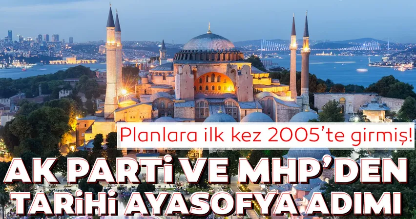 Cami planlara ilk kez 2005’te girmiş! İBB Meclisi’ne tarihi teklif
