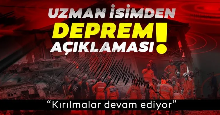 Deprem uzmanından son dakika: Olası büyük İstanbul depremi için o bölge işaret edildi! Kırılmalar sürüyor...