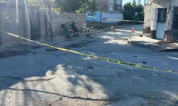 Kaldırımdaki ahşap plakaya çarpan motosiklet sürücüsü öldü #konya
