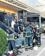 Spor salonunda yangın: 2 ölü
