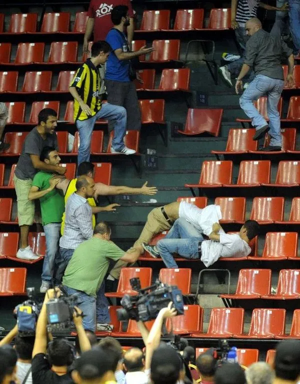 Saha savaş alanı gibi!