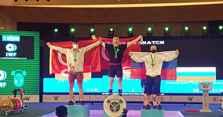 Milli halterci Hakan Kurnaz, dünya şampiyonu oldu