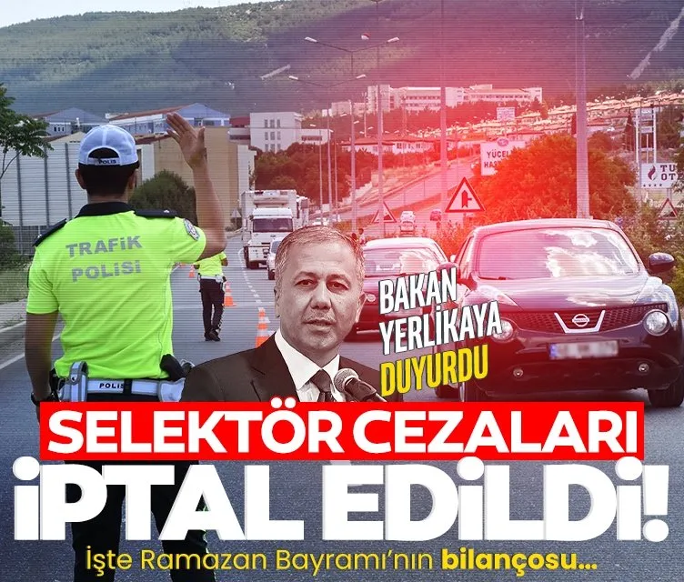 Bakan Yerlikaya duyurdu: Selektörle radar ikazı cezasına iptal!