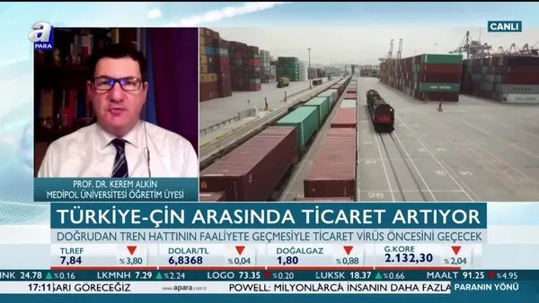 Alkin: Türkiye Çin'in alternatif pazarı olacak