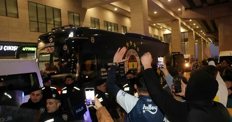 Fenerbahçe, kupa maçı için Gaziantep’te