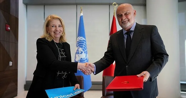 Türkiye ve UNICEF ’Ev Sahibi Ülke Anlaşması’nı yeniledi