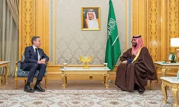 Veliaht Prens Bin Selman, ABD Dışişleri Bakanı Blinken ile görüştü