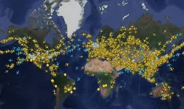 Günlük ticari uçuş trafiği Mart sonrası ilk kez 50 bini geçti