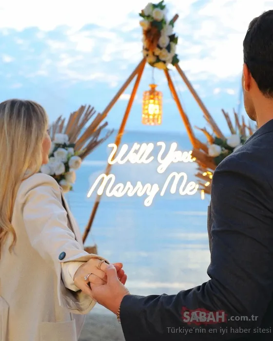 Esra Erol’un kız kardeşi Eda Erol pilot sevgilisinden evlilik teklifi aldı! ’Milyon kez evet’