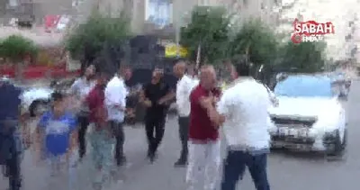 Silahlı kavganın taraflarından gazetecilere saldırı kamerada | Video