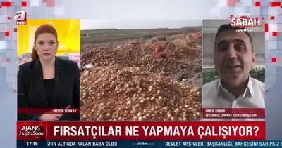 İstanbul Ziraat Odası Başkanı Ömer Demir: Gıda üzerinden memlekette darbe yapmaya çalışıyorlar | Video