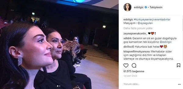Ünlü isimlerin Instagram paylaşımları (07.03.2018)