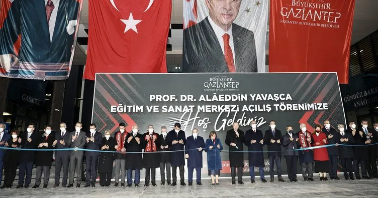 Alaeddin Yavaşca’nın adı yaşatılacak... Sanat merkezini Başkan Erdoğan açtı