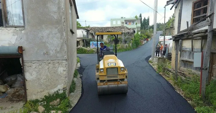 Manavgat Kalemler’de Sıcak asfalt çalışması