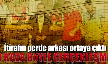 İşte kaza tespit tutanağı