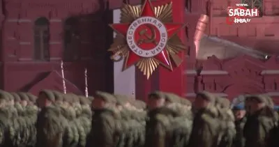 Rus ordusu, 9 Mayıs Zafer Günü provası yaptı | Video