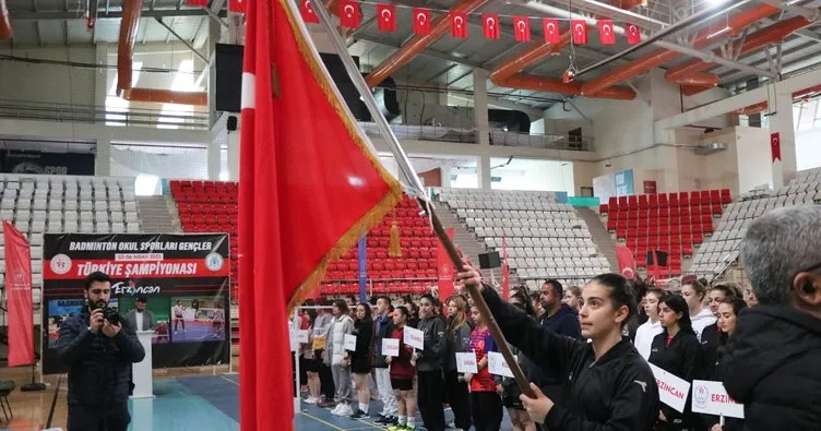 Badminton Türkiye Şampiyonası Erzincan’da başladı