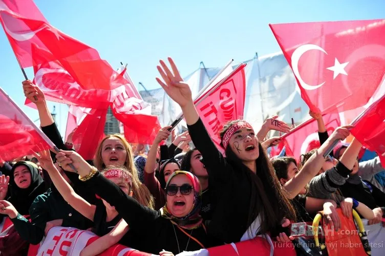 Başkan Erdoğan resmi rakamı açıkladı! Cumhur İttifakı Ankara mitinginde coşkulu kalabalık!