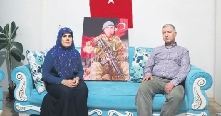 Oğlum bayrağımıza aşıktı