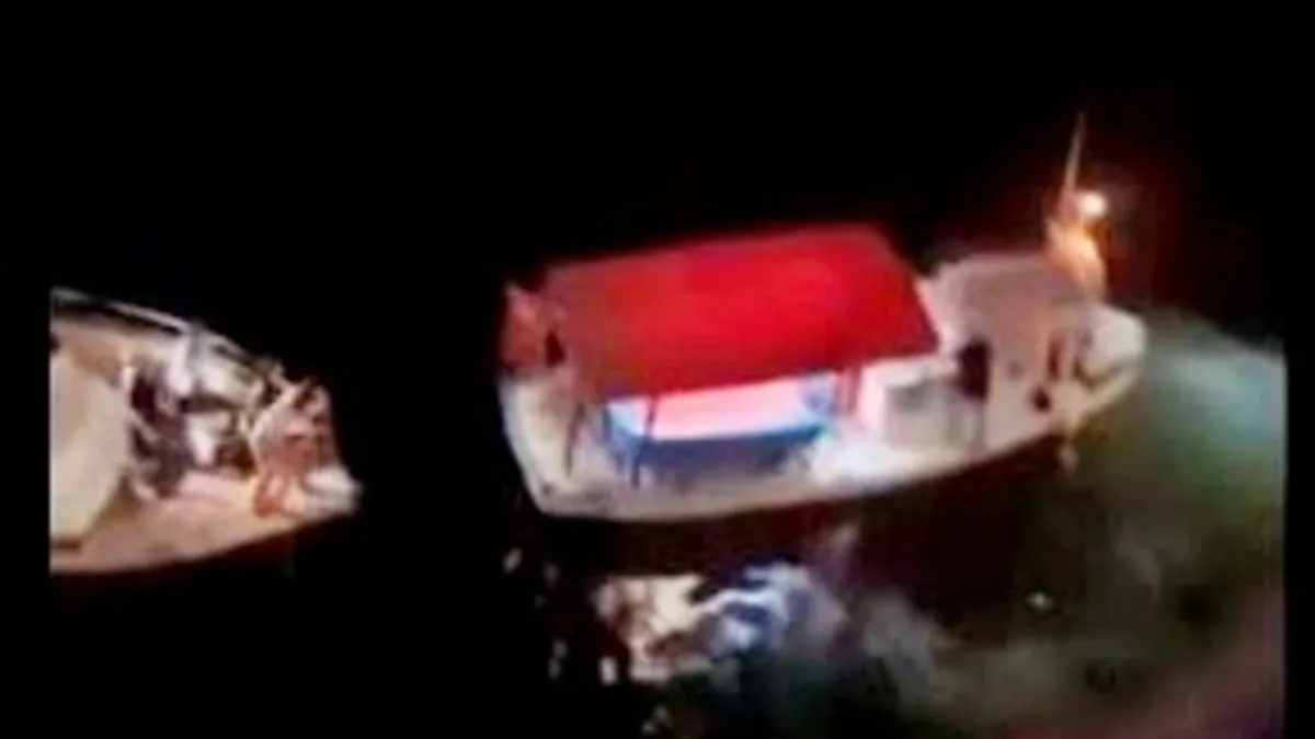 Haliç'te selfie çekerken denize düşen genç kızın üzerinden tekne geçti