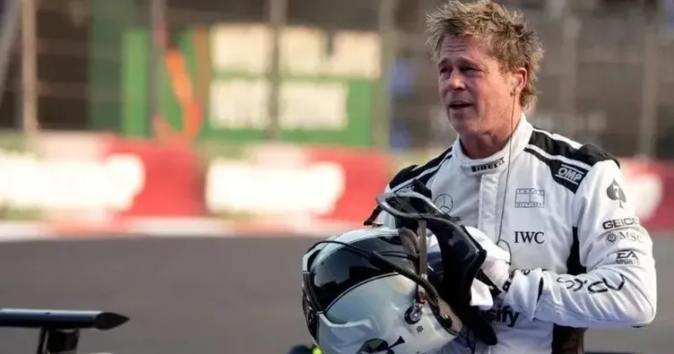 Brad Pitt F1 pilotu oldu