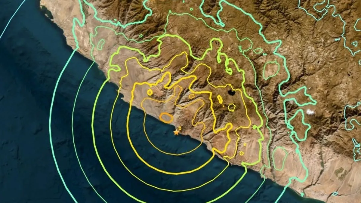 Peru’da büyük deprem! Tsunami için alarm verildi Peru’da büyük deprem! Tsunami için alarm verildi