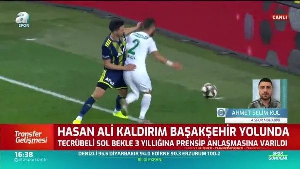 Hasan Ali Kaldırım Başakşehir ile anlaştı