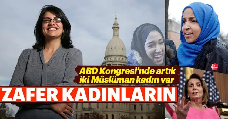 ABD Kongresi’nde artık iki Müslüman kadın var
