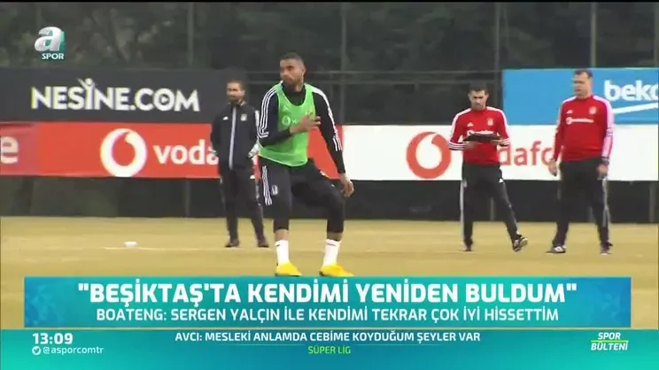 Boateng: Beşiktaş'ta kendimi yeniden buldum