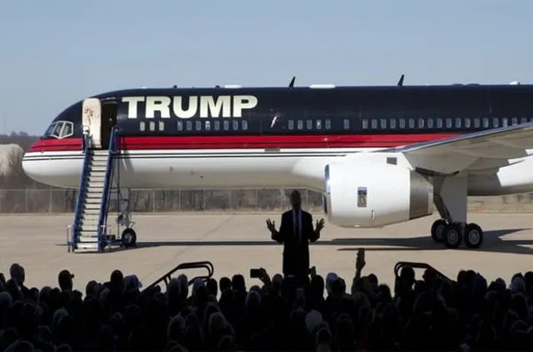 ABD Başkanı Donald Trump'ın özel jeti