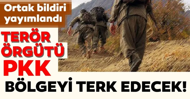 Terör örgütü PKK Suriye’yi terk edecek