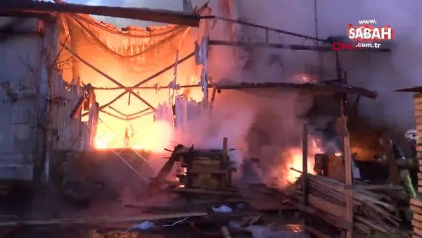 istanbul cekmekoy de yangin video videosunu izle son dakika haberleri