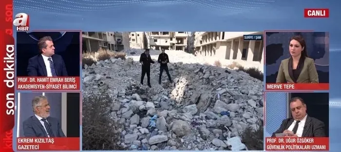 A Haber Tadamon katliamının yaşandığı bölgeyi görüntüledi! Her yerden insan kemikleri fışkırdı