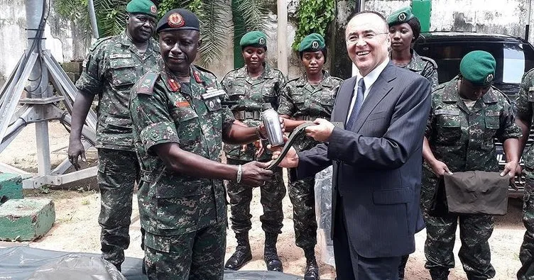 Türkiye’den Gambiya ordusuna destek