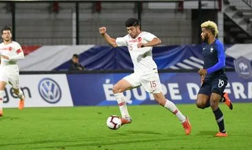 Türkiye Ümit Milli Takımı, Fransa’ya 1-0 yenildi