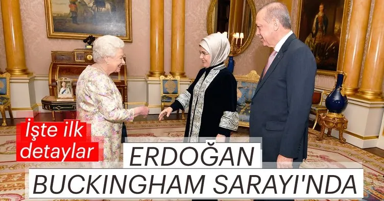 Son Dakika: Erdoğan Buckingham Sarayı’nda!
