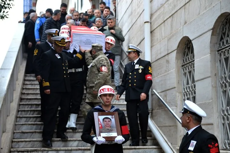 Tel Abyad şehidi teğmen Sinan Bilir, Tokat'ta son yolculuğa uğurlandı