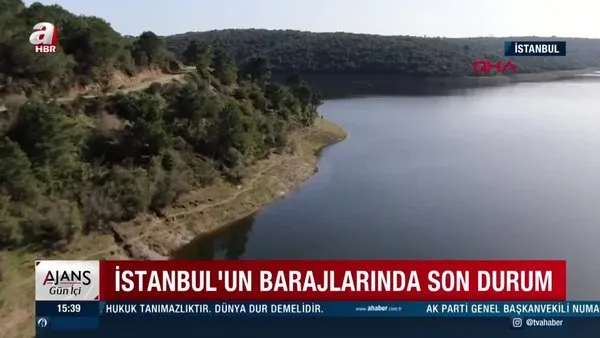 SON DAKİKA: İstanbul'un barajlarında son durum | Video