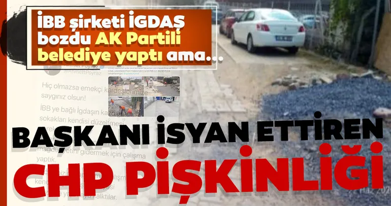 CHP pişkinliği Belediye Başkanı'nı isyan ettirdi.
