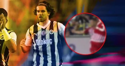 Son dakika haberi: Olympiakoslu futbolcudan Ferdi’ye skandal hareket! Öyle bir şey yaptı ki...
