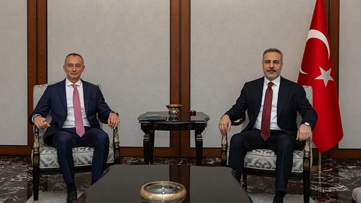 Bakan Fidan, Gazze Yüksek Temsilcisi Mladenov'u kabul etti Bakan Fidan, Gazze Yüksek Temsilcisi Mladenov'u kabul etti