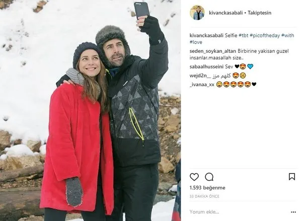 Ünlülerin Instagram paylaşımları (11.01.2018)
