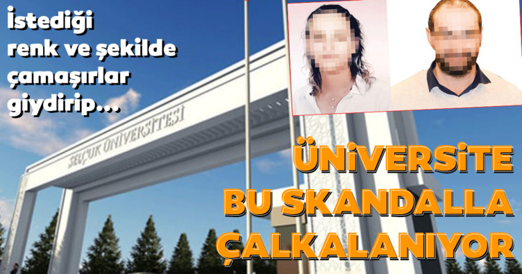 Konya Selçuk Üniversitesi’nde taciz, tecavüz ve şantaj skandalı